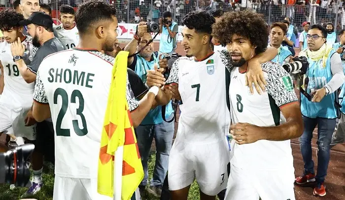 ২২ বছর পর ভারতের বিপক্ষে জয় বাংলাদেশের